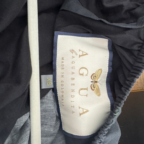 Agua by Agua Bendita Almendra Dahlia Floral Off Shoulder Dress - Picture 7 of 7